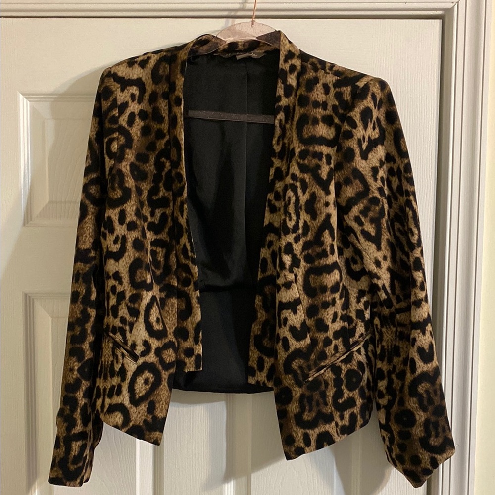Leopard Print Women's Jacket